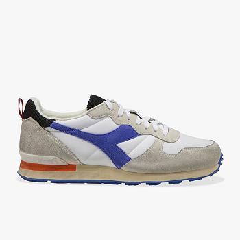 Diadora Camaro Icona Biele / Modre - Damske Tenisky